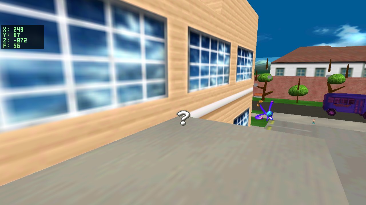 before: question mark sprite