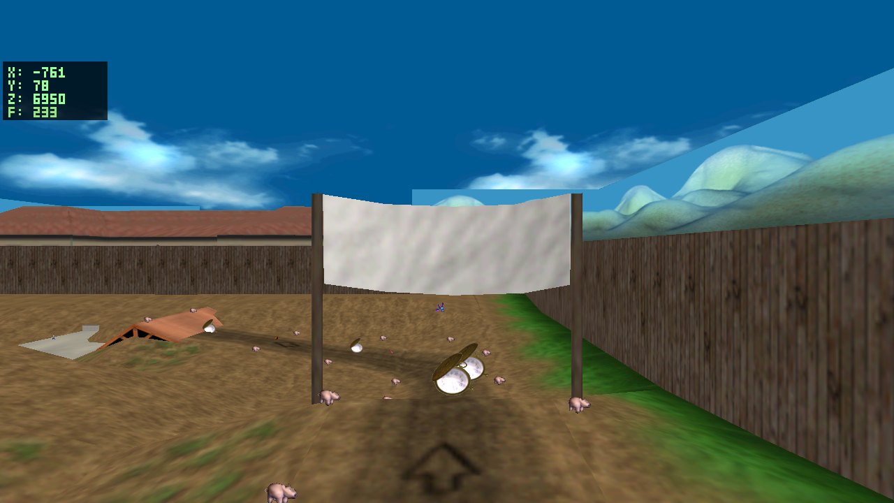 before: blank banner