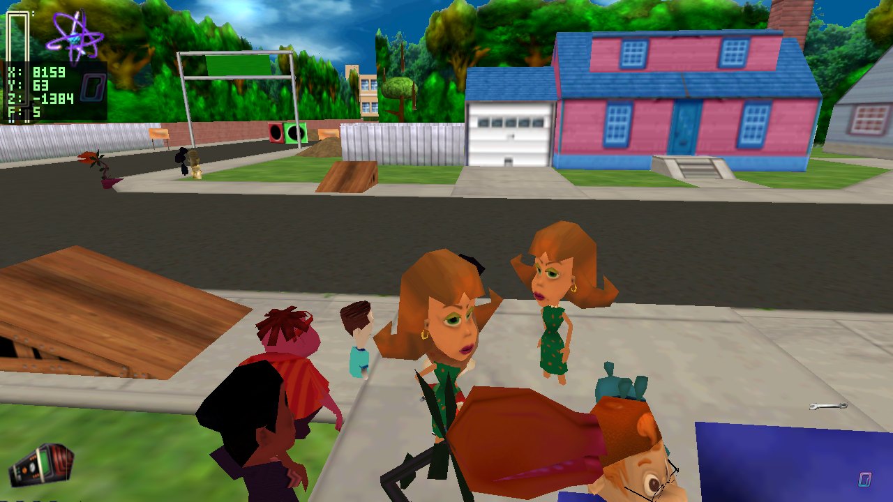 before: dark NPCs